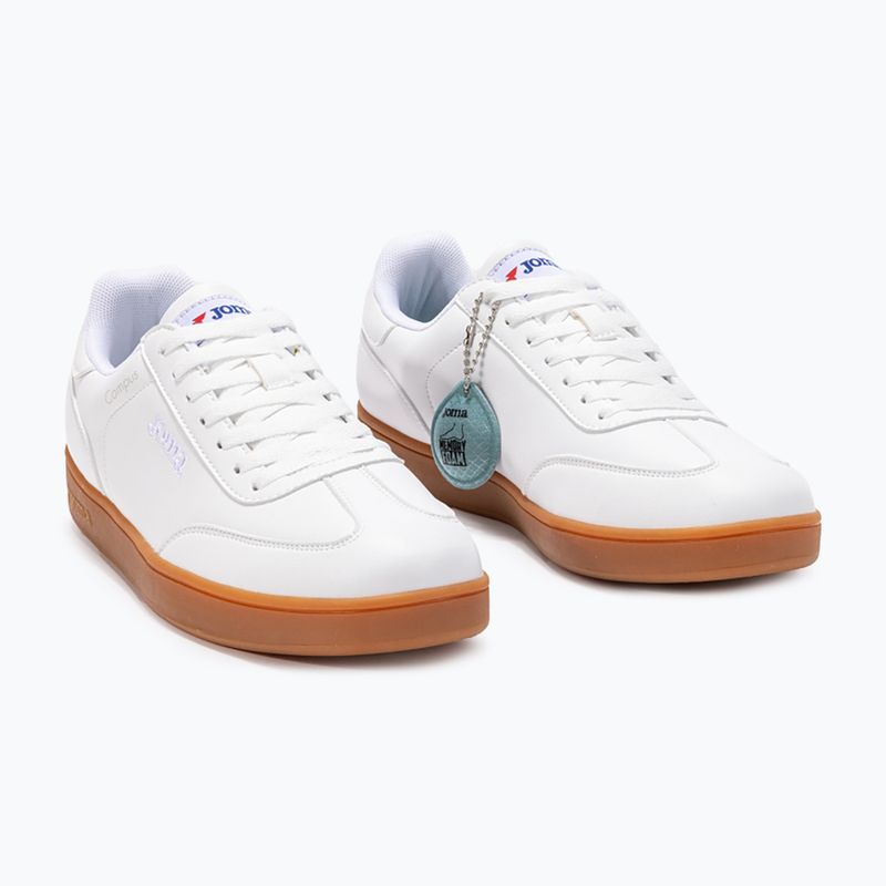 Scarpe Joma Campus da uomo, bianco 9