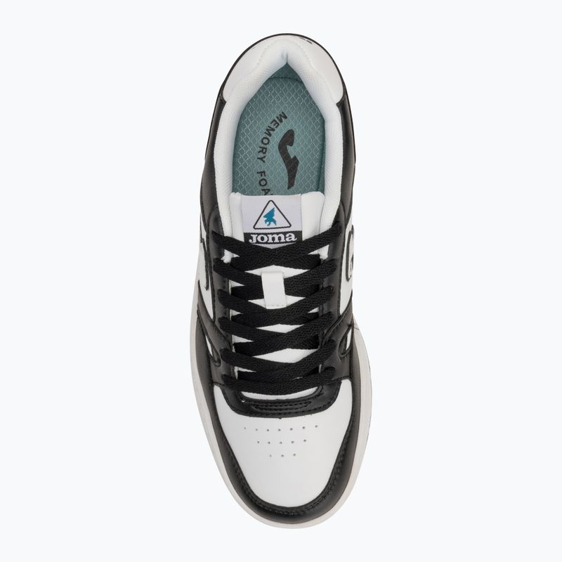 Scarpe da uomo Joma Platea Low bianco/nero 5