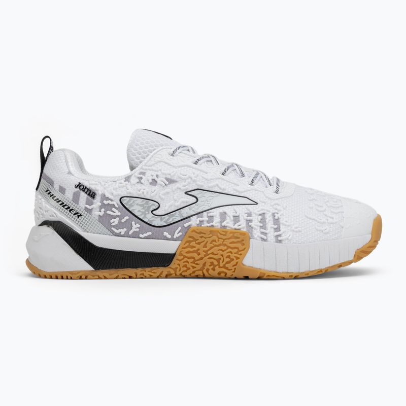 Scarpe da ginnastica da uomo Joma Thunder bianco 2