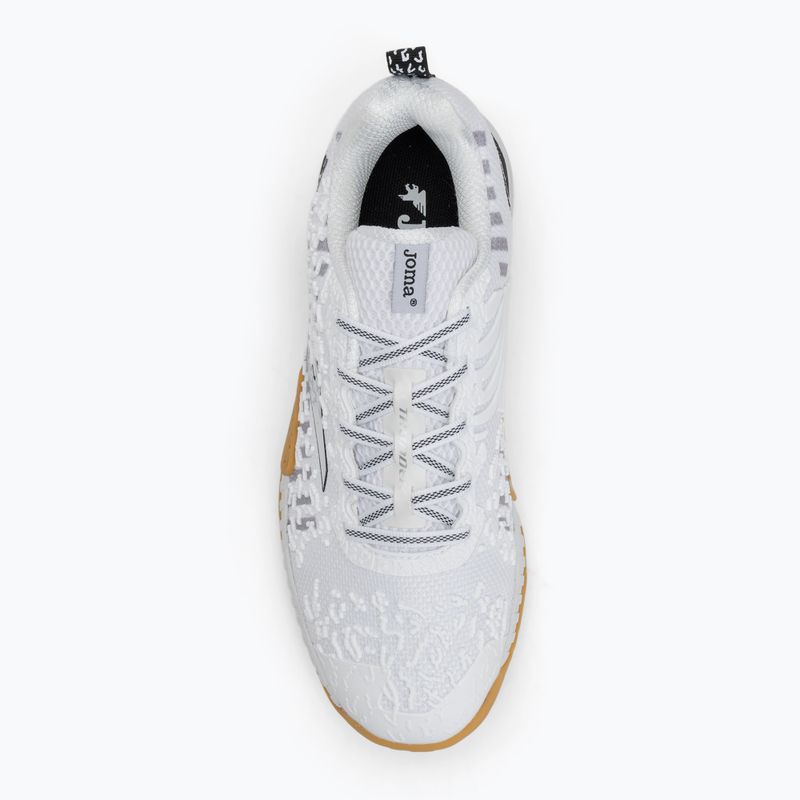 Scarpe da ginnastica da uomo Joma Thunder bianco 5