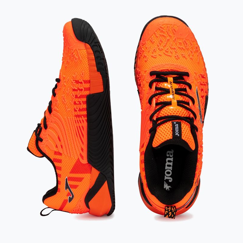 Scarpe da ginnastica da uomo Joma Thunder arancione 4