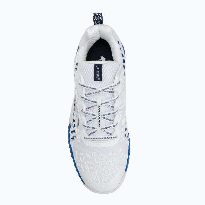 Scarpe da allenamento da uomo Joma Thunder white royal 5
