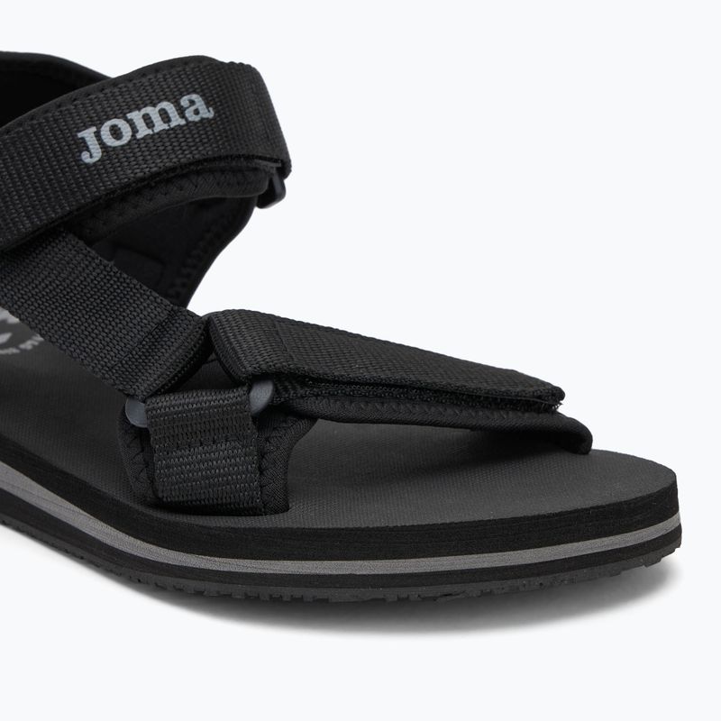 Joma sandali da uomo Tauro nero 7