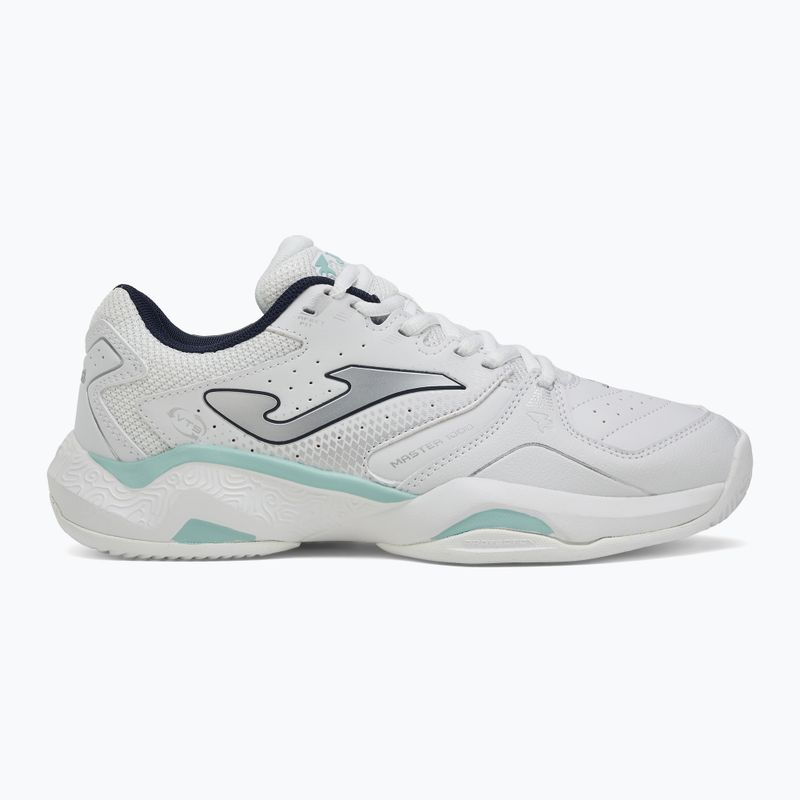 Scarpe da tennis da donna Joma Master 1000 Lady C bianco/turchese 2
