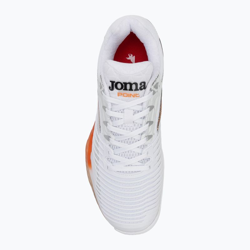 Scarpe da tennis da uomo Joma Point AC bianco 5