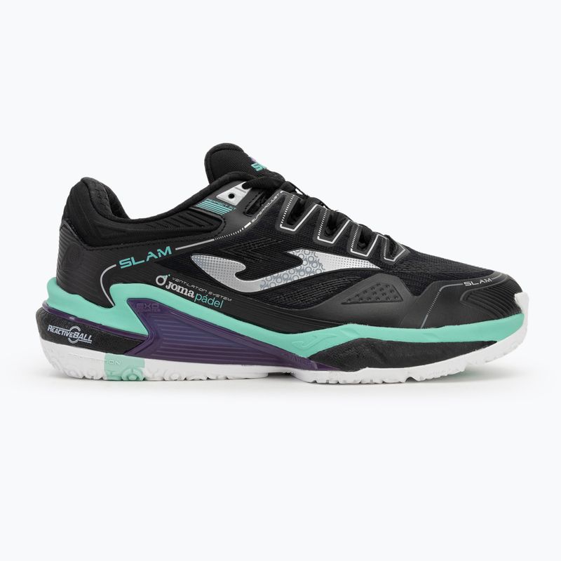 Scarpe da paddle da uomo Joma Slam OM nero 2
