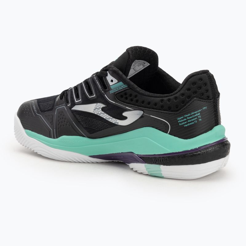 Scarpe da paddle da uomo Joma Slam OM nero 3