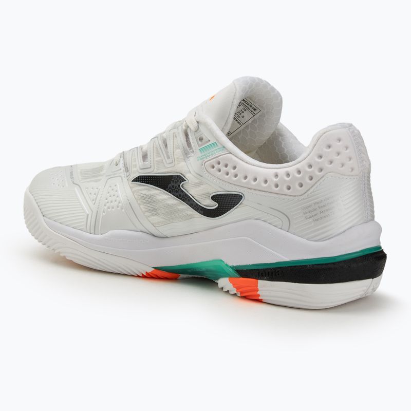 Scarpe da paddle Joma Slam OM bianco/turchese da uomo 3