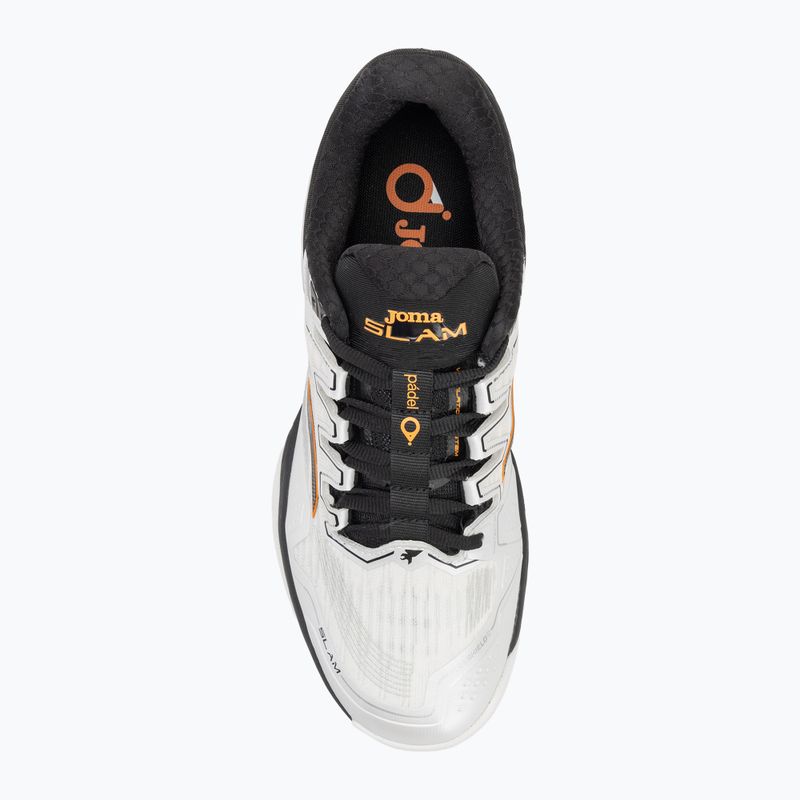 Scarpe da paddle da uomo Joma Slam OM bianco/nero 5