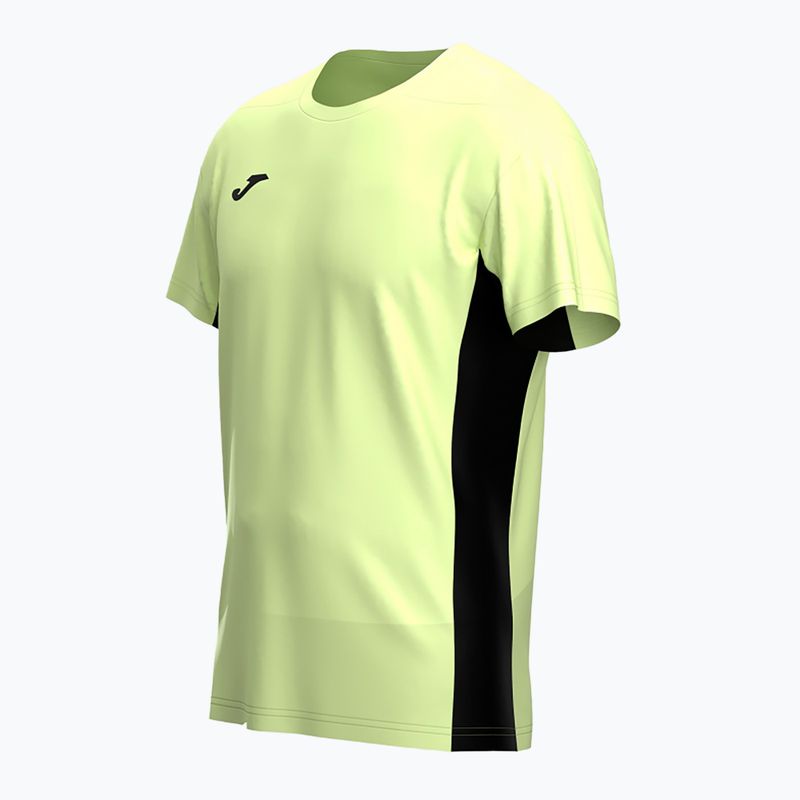 Maglietta da tennis Joma Challenge lime da uomo 3