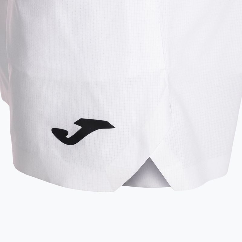 Pantaloncini da tennis da uomo Joma Challenge Bermuda white 7