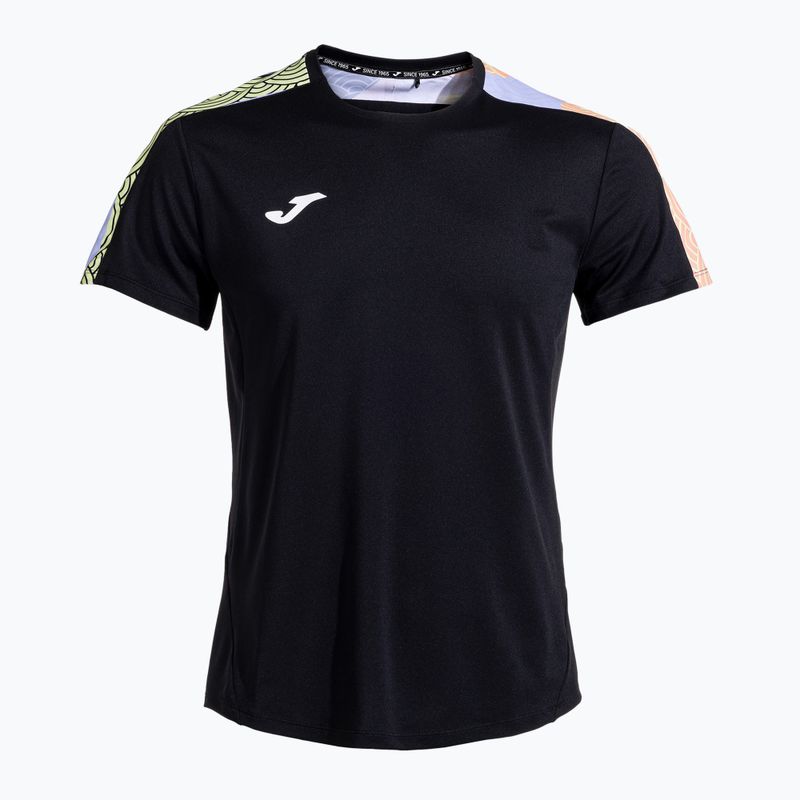 Maglietta da tennis da uomo Joma Challenge nero