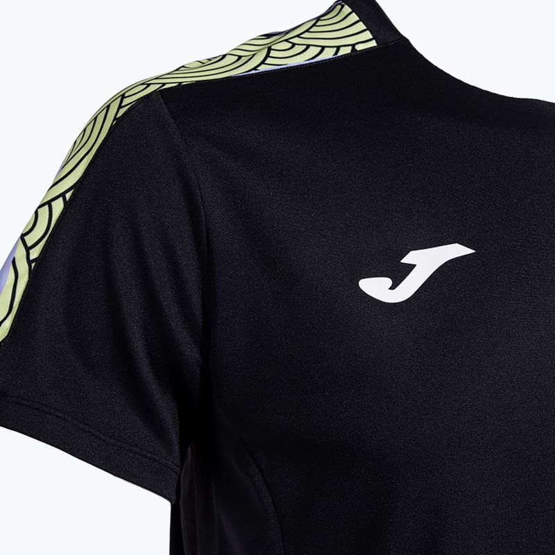 Maglietta da tennis da uomo Joma Challenge nero 3