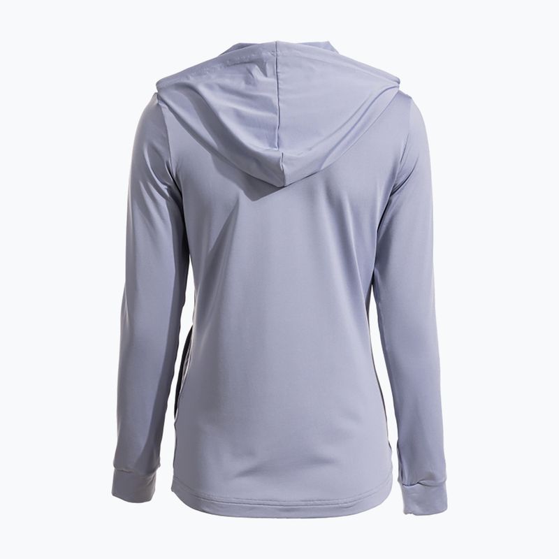 Felpa da tennis da donna Joma Sculpture II Zip-Up Hoodie W blu 2