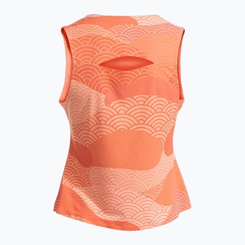 Maglietta da tennis donna Joma Challenge Tank Top W arancione 2