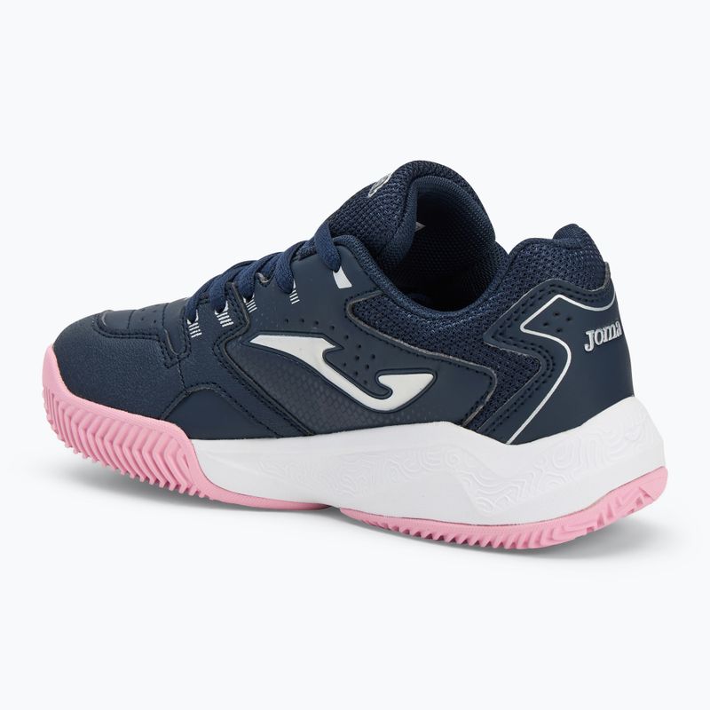Scarpe da tennis per bambini Joma Master 1000 JR C blu navy/ rosa 3