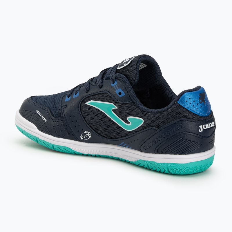 Scarpe da calcio per bambini Joma Sala Max Jr IN navy 3