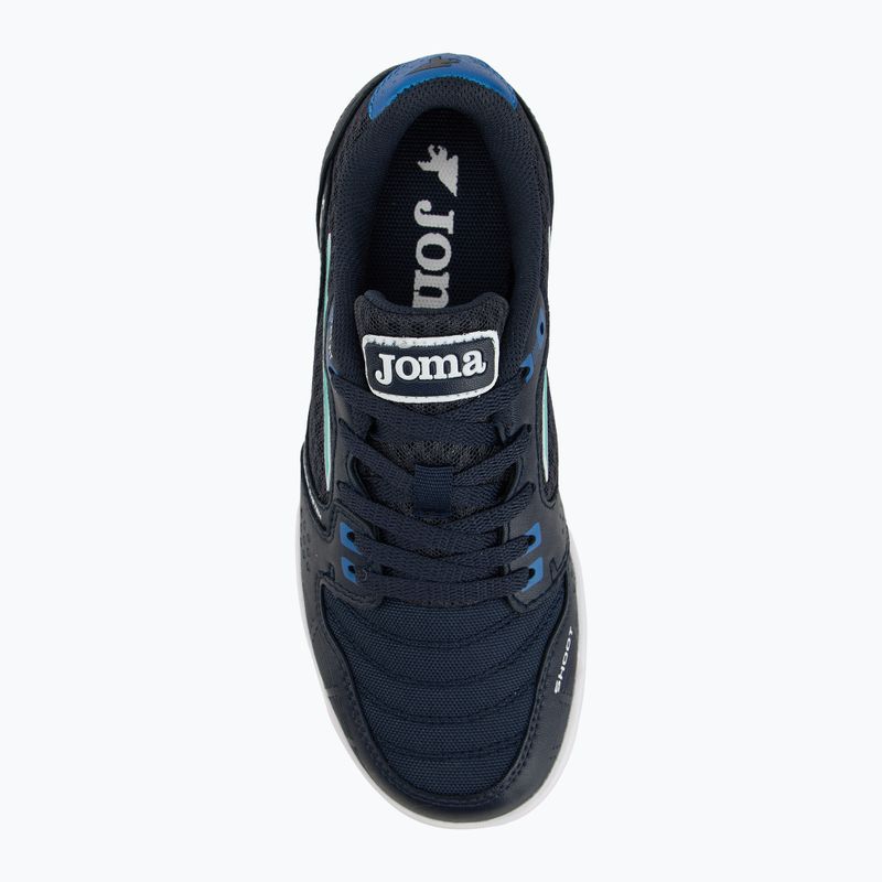 Scarpe da calcio per bambini Joma Sala Max Jr IN navy 5