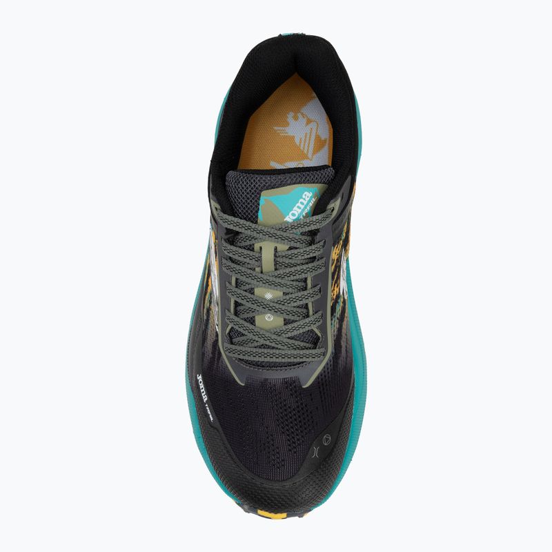 Scarpe da corsa Joma Kubor nero/turchese da uomo 5