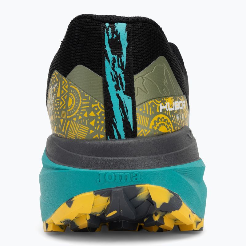 Scarpe da corsa Joma Kubor nero/turchese da uomo 6