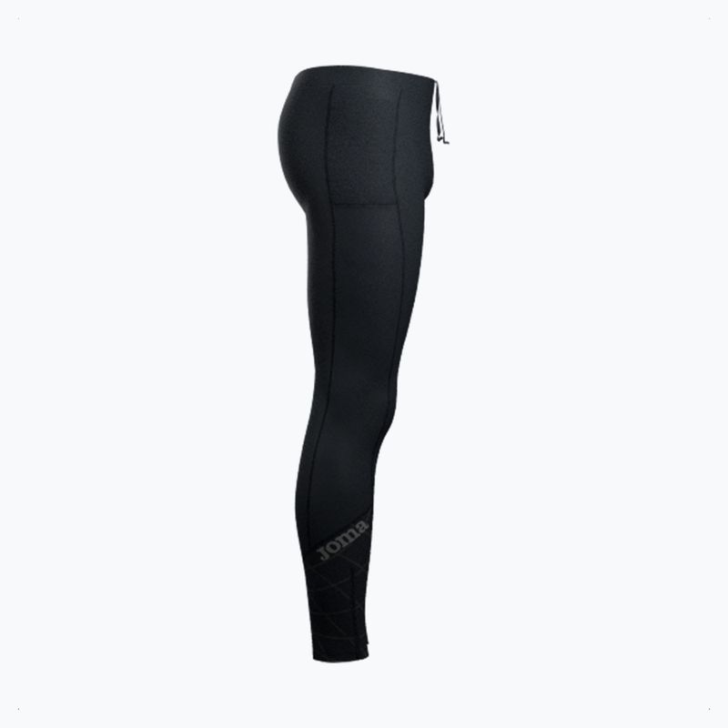 Leggings da corsa Joma R-Night Long da uomo, nero 4
