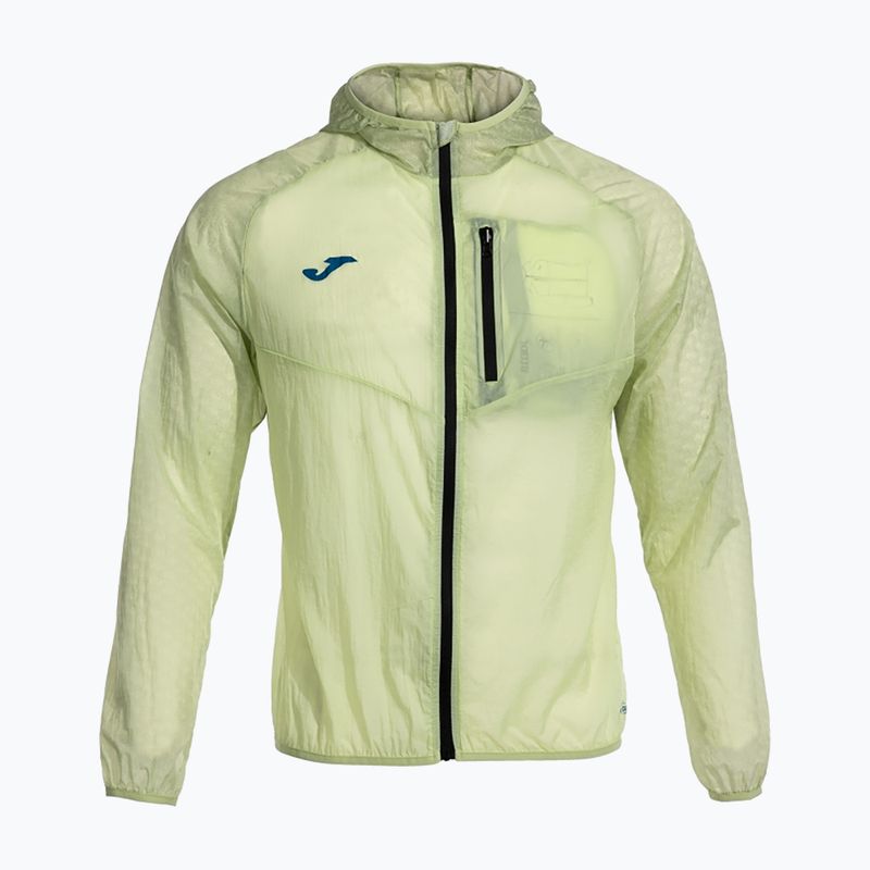 Giacca da corsa Joma R-Trail Nature Raincoat lime da uomo