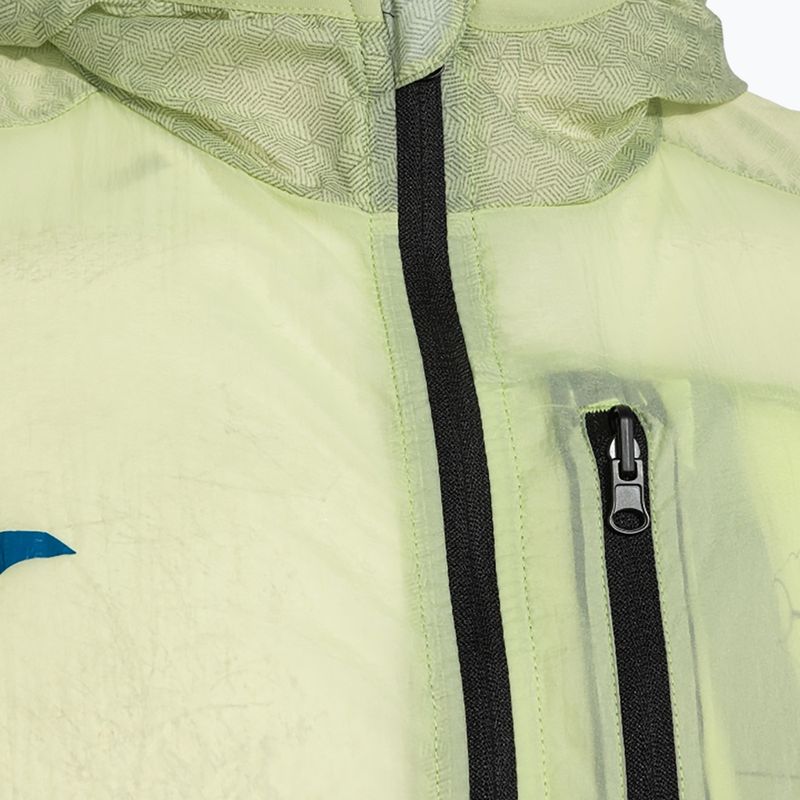 Giacca da corsa Joma R-Trail Nature Raincoat lime da uomo 5