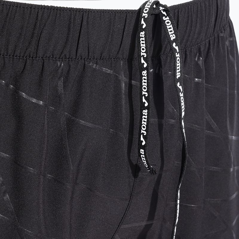 Pantaloncini da corsa Joma R-Night da uomo, nero 6