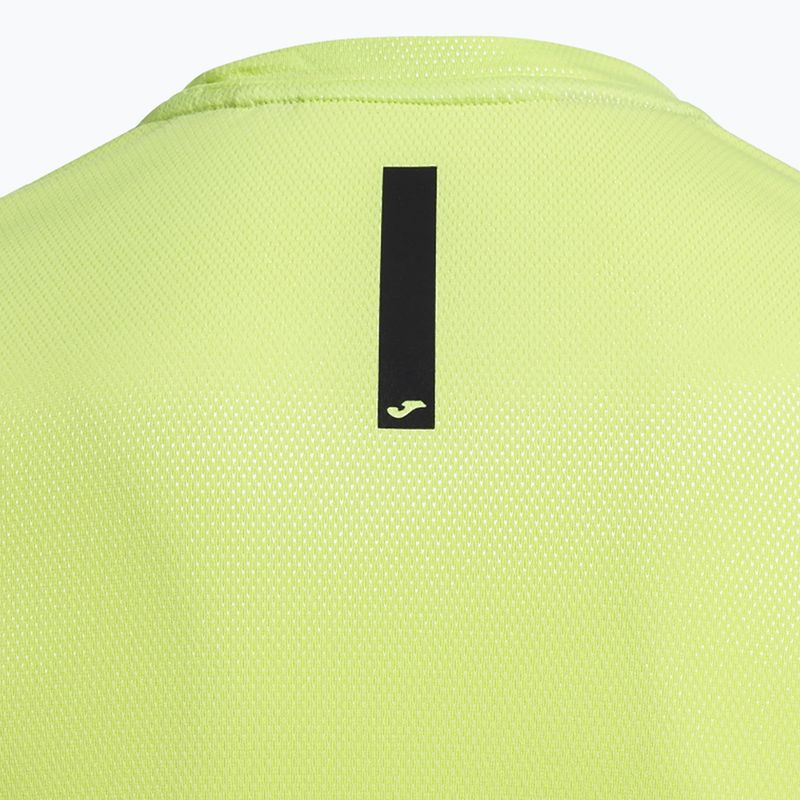 Maglia da corsa Joma R-City lime da uomo 5