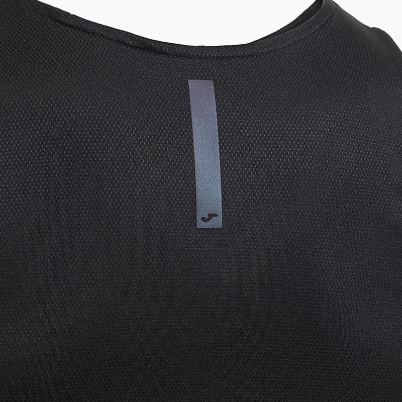 Maglia da corsa Joma R-City da uomo, nero 4