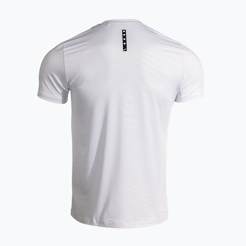 Maglia da running Joma R-Night da uomo, bianco 2