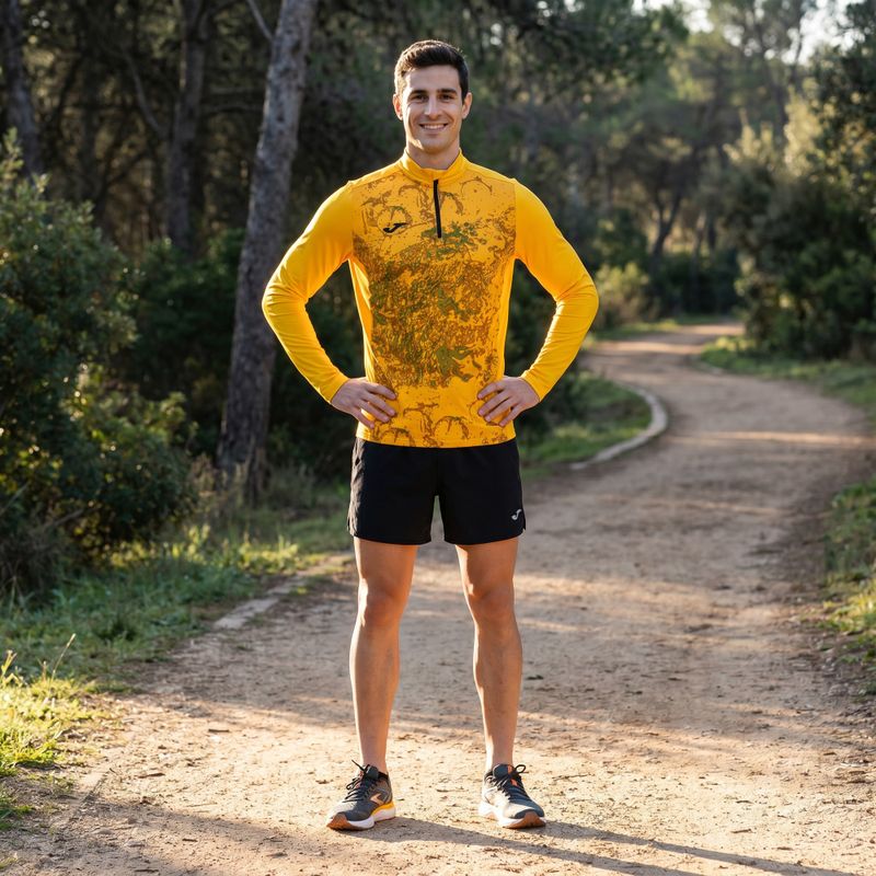 Joma R-Nature oro, uomo, manica lunga da running 10
