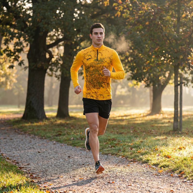 Joma R-Nature oro, uomo, manica lunga da running 11