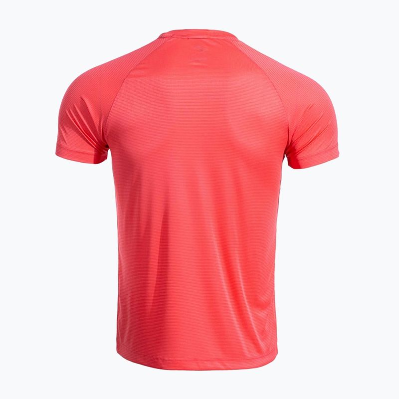 Maglia da corsa Joma R-Night Iconic da uomo, corallo 2