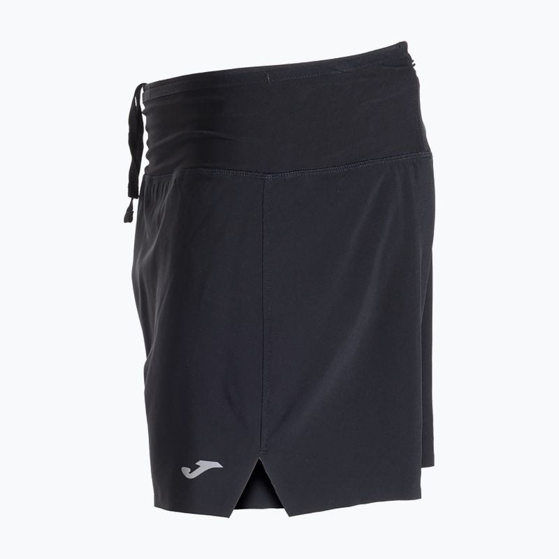 Pantaloncini da corsa Joma R-Nature da uomo, nero 5