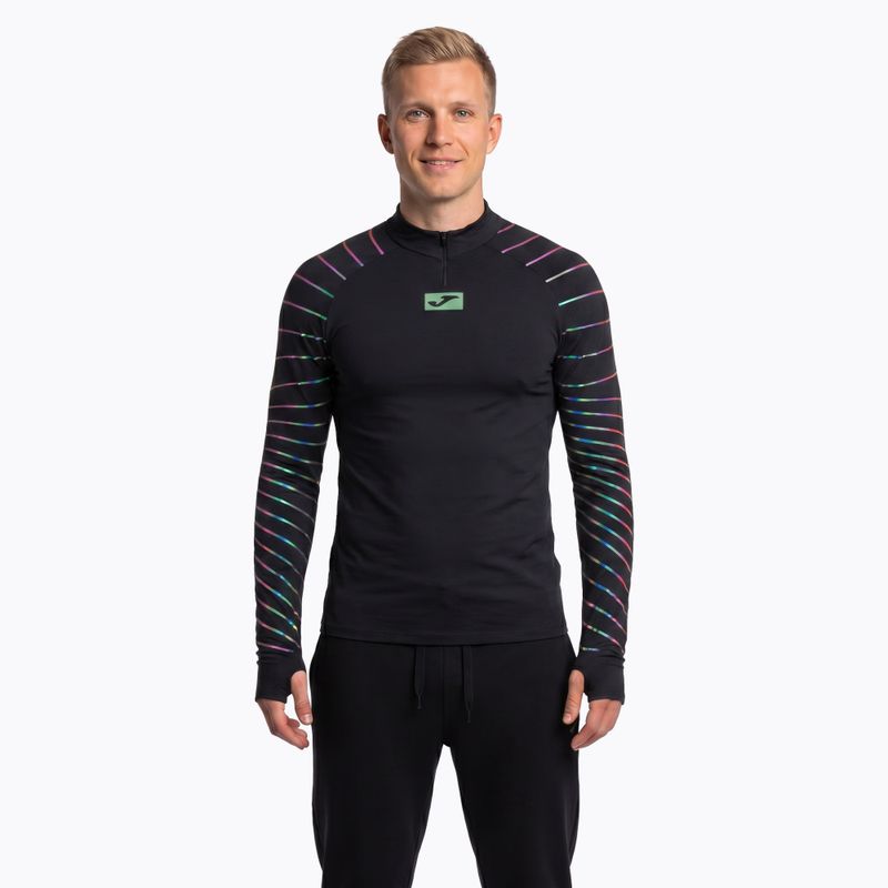 Joma R-Night running a maniche lunghe da uomo, nero