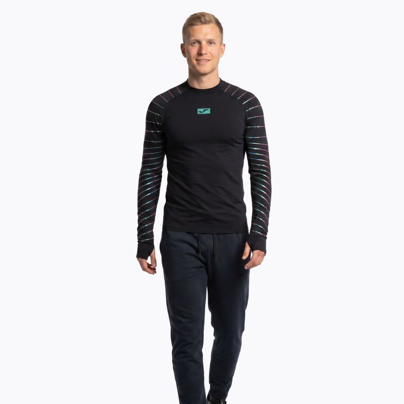 Joma R-Night running a maniche lunghe da uomo, nero 2