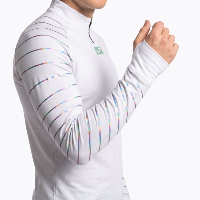 Joma R-Night running a manica lunga da uomo, bianco 4