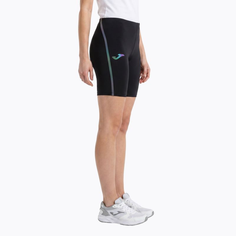 Pantaloncini da corsa da donna Joma R-City Iconic nero 4