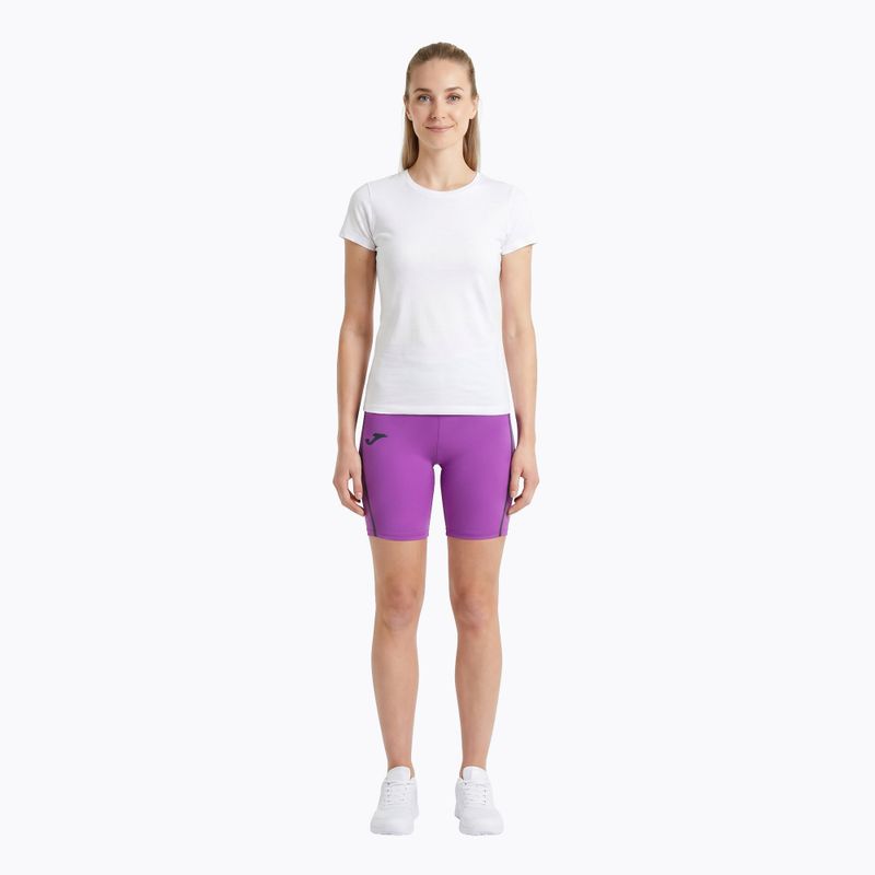 Pantaloncini da corsa da donna Joma R-City Iconic viola 2