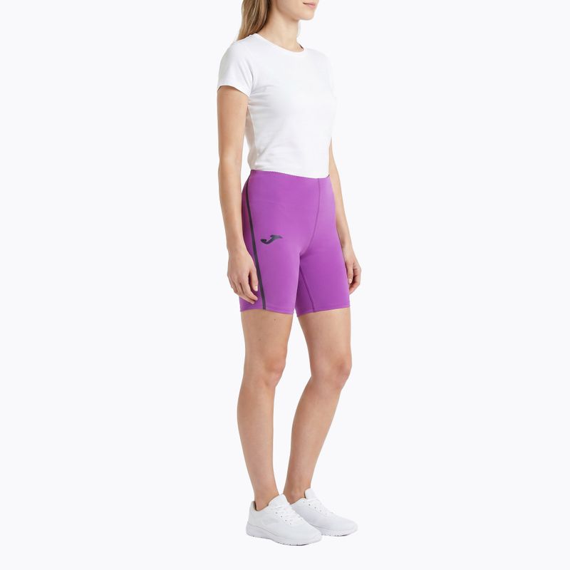 Pantaloncini da corsa da donna Joma R-City Iconic viola 5