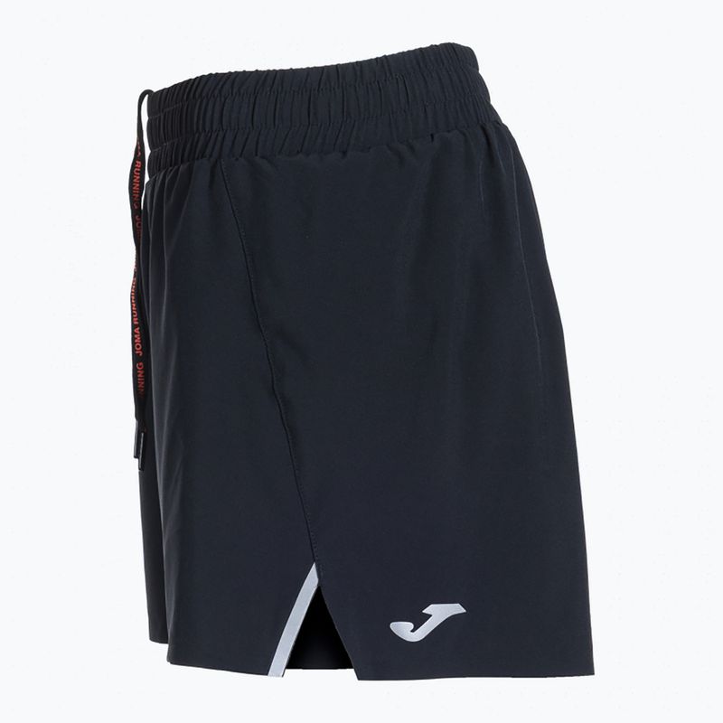 Pantaloncini da corsa da donna Joma R-City nero 5
