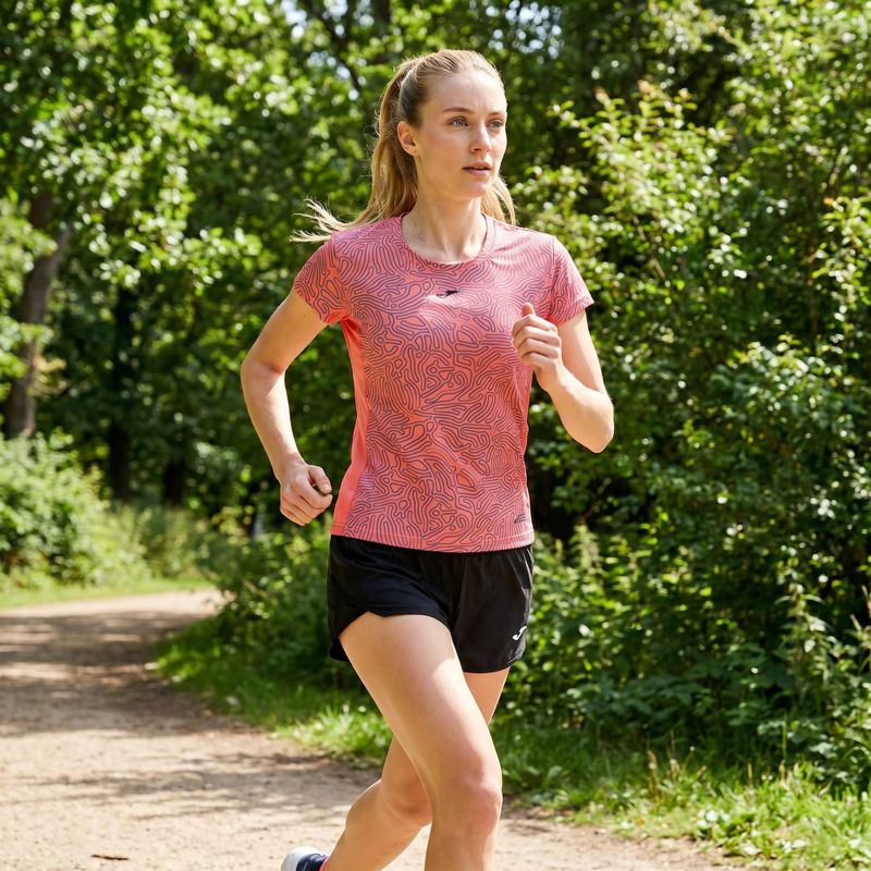 Maglia da corsa da donna Joma R-Nature coral 14