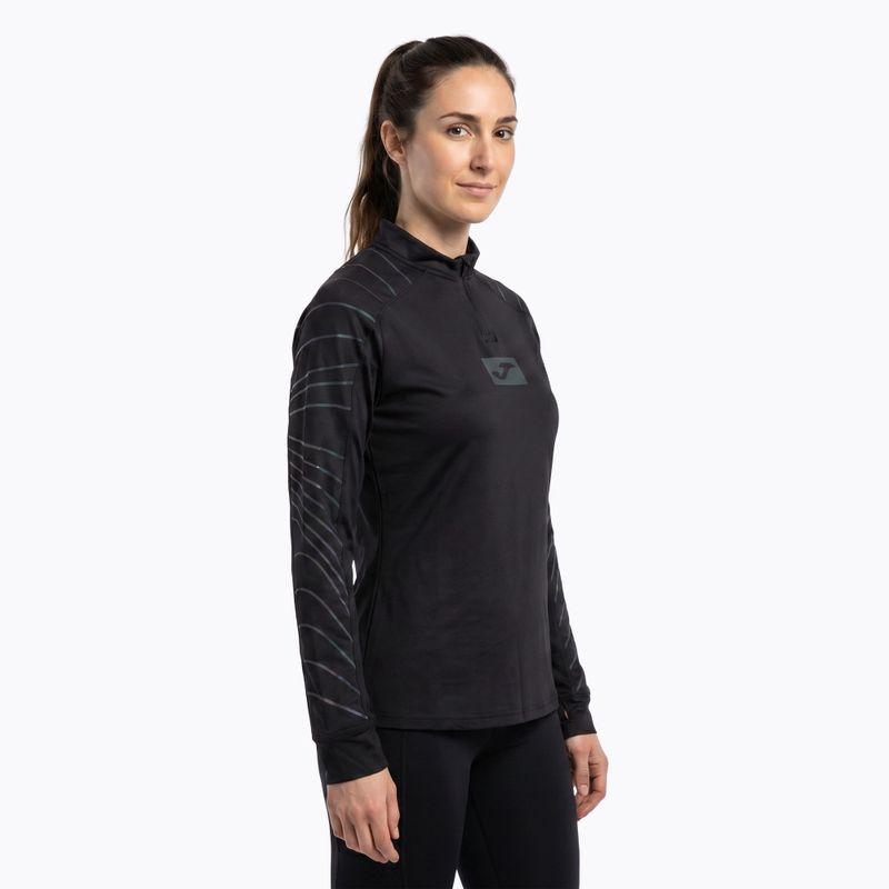 Felpa da running Joma R-Night donna, nero 4
