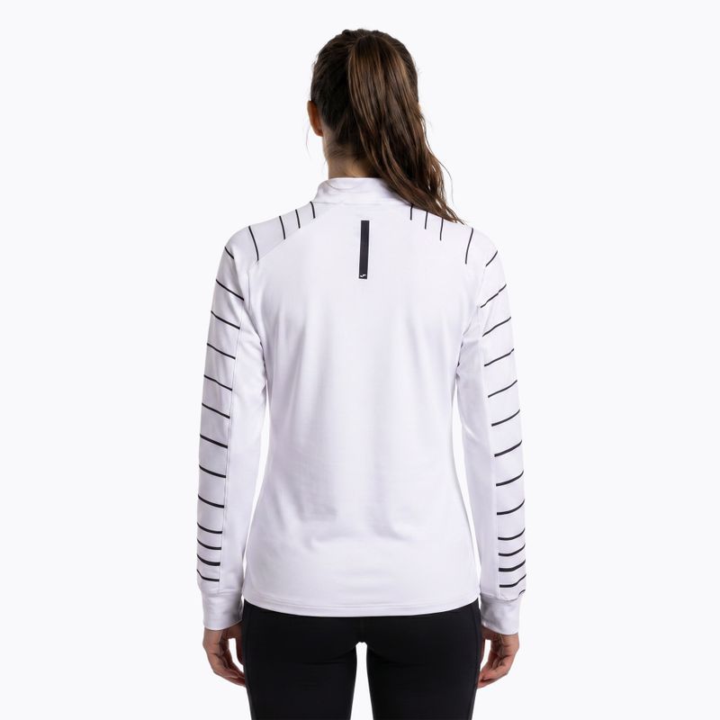Felpa running donna Joma R-Night bianco 2