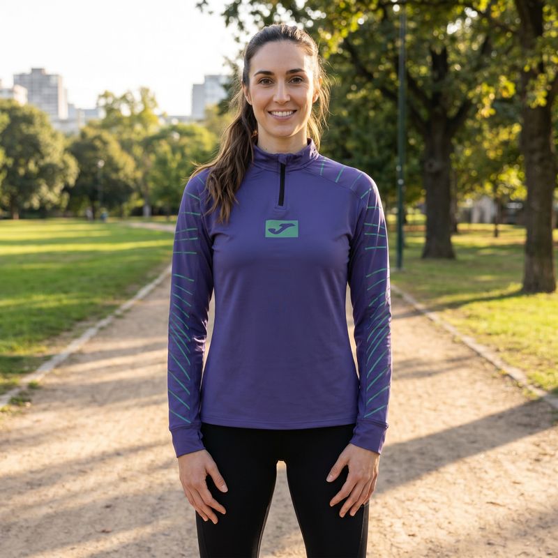 Felpa da running Joma R-Night royal da donna 11