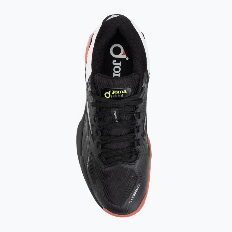 Scarpe da paddle da uomo Joma Open OM nero 5