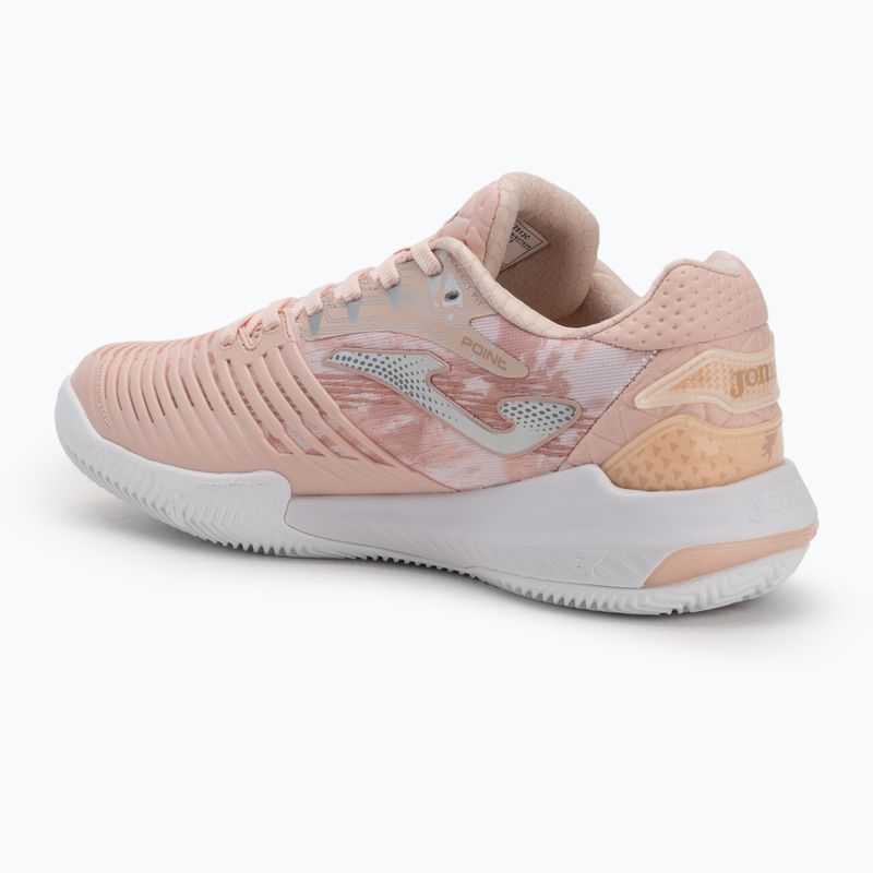 Scarpe da tennis da donna Joma Point Lady C rosa 3