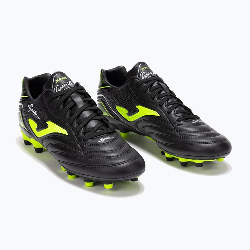 Scarpe da calcio Joma Aguila FG uomo nero/giallo 9
