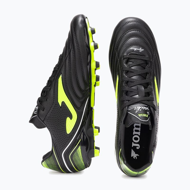 Scarpe da calcio Joma Aguila FG uomo nero/giallo 11